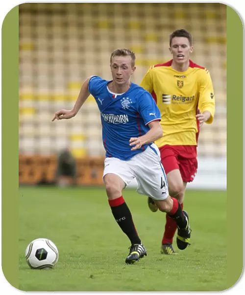 Robbie Crawford's Brilliant Performance: Rangers 4-0 Ramsden Cup Triumph over Albion Rovers at Almondvale Stadium