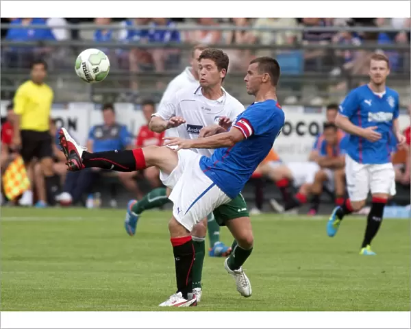 Rangers Lee McCulloch in Command: FC Gutersloh 0-1 Rangers (Pre-Season Friendly at Heidewaldstadion)