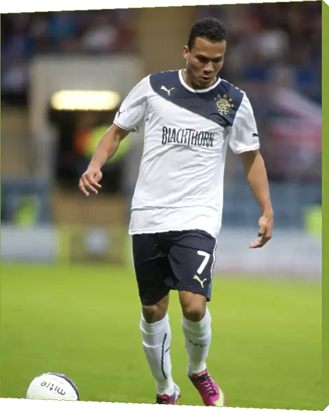 Rangers Arnold Peralta in Action: Dundee vs Rangers Friendly (1-1)