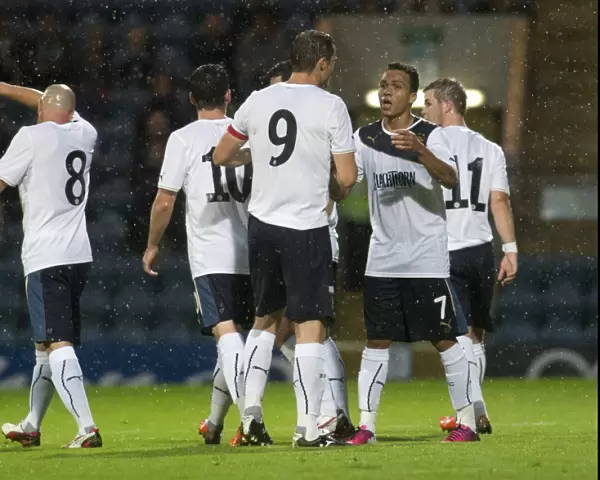 Rangers Arnold Peralta Scores Thrilling Goal in Dundee Friendly: A Spectacular Moment for Rangers (7-7) and Team Mates (Dundee 1-1 Rangers)