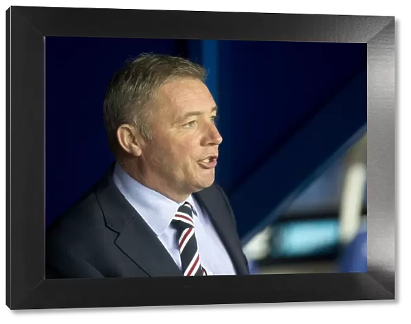 Ally McCoist in the Tunnel: A Hard-Fought Draw for Rangers Against Newcastle United at Ibrox Stadium
