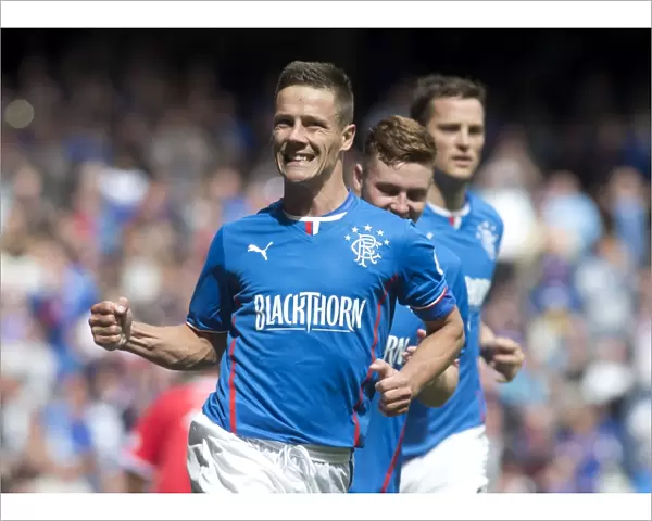 Rangers Ian Black: Basking in the Glory of a 4-1 SPFL League 1 Victory over Brechin City at Ibrox Stadium