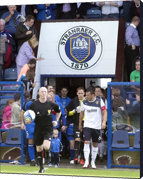 Rangers Lead Out: 3-0 Victory Over Stranraer in Scottish League One at Stair Park