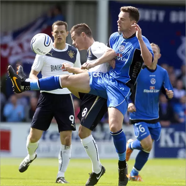 Rangers Ian Black Overpowers Gallagher: 3-0 Victory over Stranraer in Scottish League One