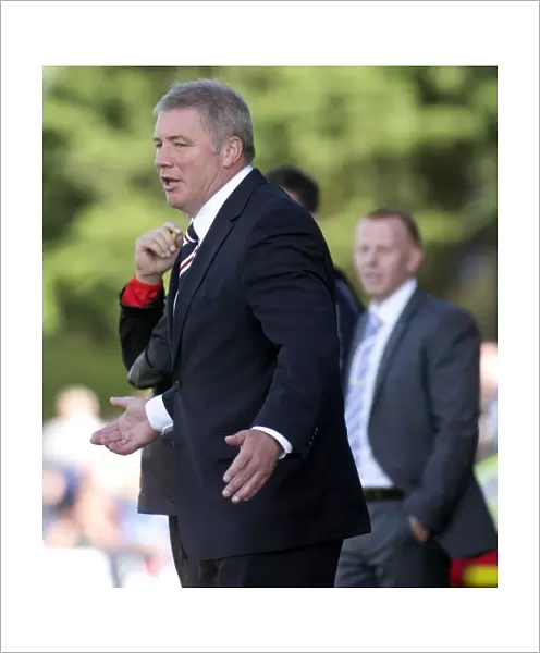 Ally McCoist's Euphoric Reaction: Rangers 3-0 Victory Over Stranraer in Scottish League One at Stair Park