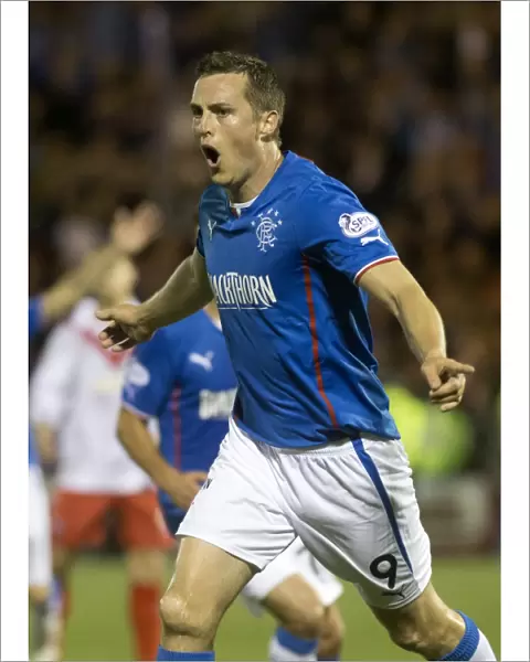 Rangers Jon Daly Doubles: 6-0 Thrashing of Airdrieonians in Scottish League One at Excelsior Stadium