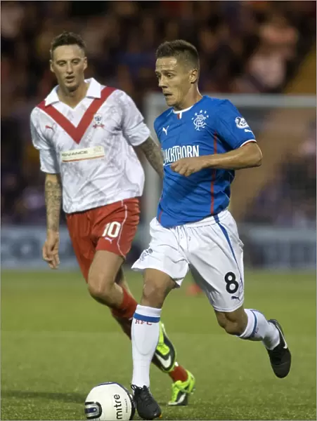 Rangers Ian Black Stars in Dominant 6-0 Scottish League One Win over Airdrieonians at Excelsior Stadium