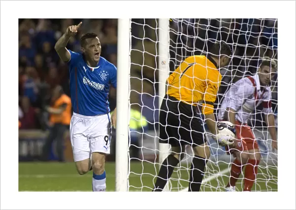 Rangers Jon Daly: First Goal Ecstasy in Scottish League One - Airdrieonians 0-6 Rangers