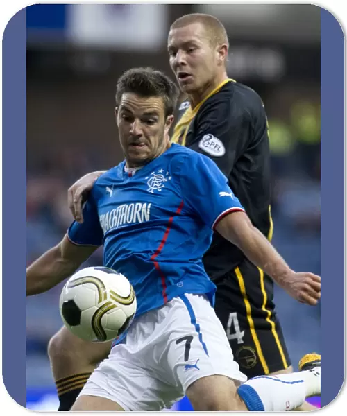 Rangers vs Berwick Rangers: Andy Little vs Michael Dunlop's Intense Ramsden Cup Clash at Ibrox Stadium (2-0)