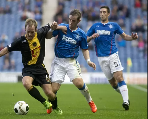 Rangers Templeton Scores Twice: 2-0 Victory over Berwick Rangers in Ramsden Cup Round Two at Ibrox Stadium
