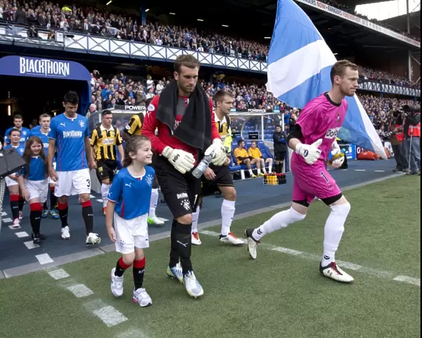 Cammy Bell and the Iconic Ibrox Stadium Mascot: A Triumphant 5-0 Victory for Rangers