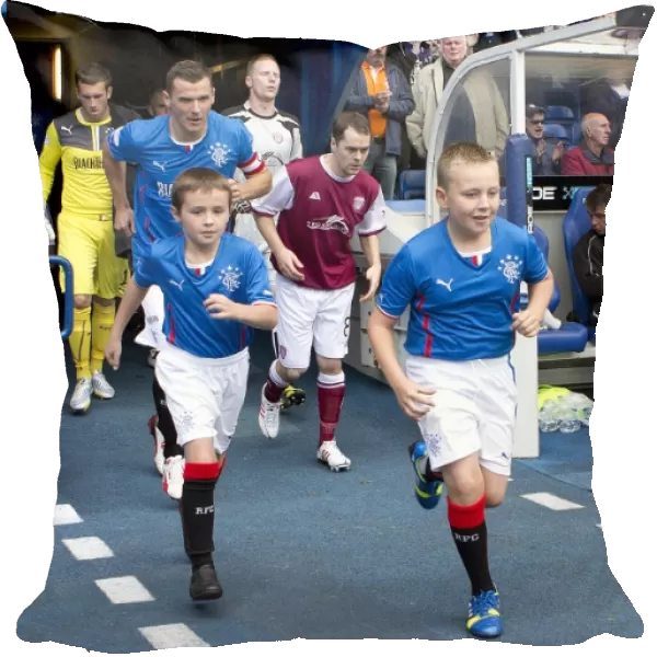 Rangers Football Club: Thrilling 5-1 Victory over Arbroath at Ibrox Stadium - Exciting Mascot Run-Out