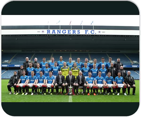 Soccer - Rangers Team Picture 2013-14 - Ibrox Stadium