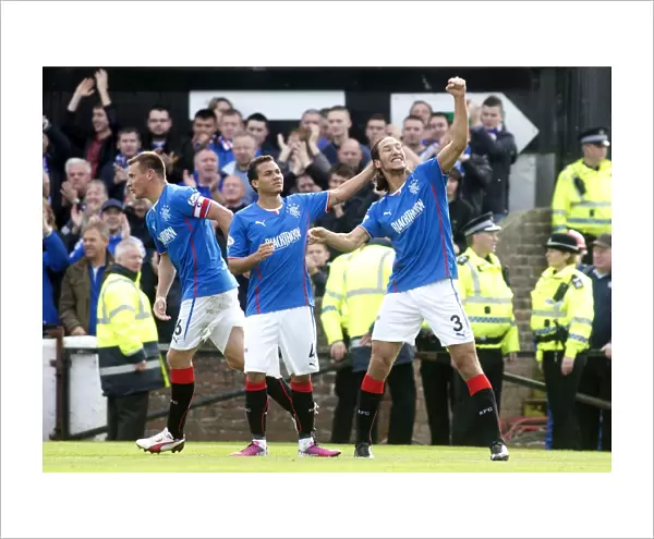 Rangers Mohsni and Peralta Celebrate Double Strike Against Ayr United in SPFL League 1 (0-2)