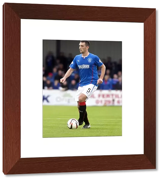 Rangers Lee Wallace in Action: 2-0 Victory over Ayr United (SPFL League 1, Somerset Park)