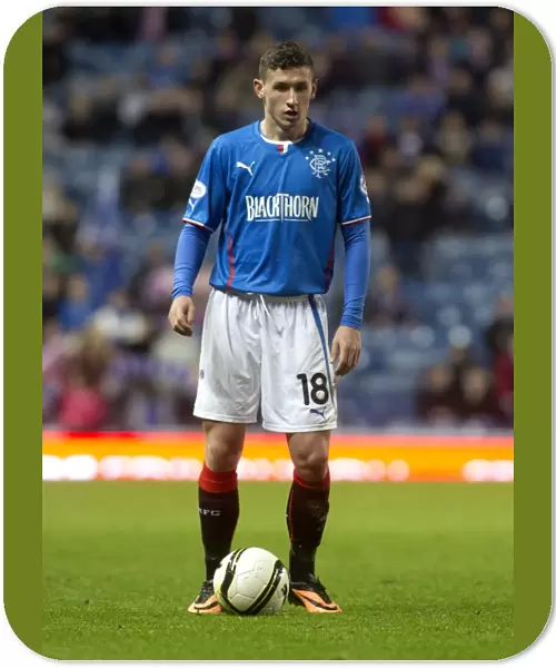 Rangers Dominance: Fraser Aird's Thrilling Performance in Scottish Cup Victory over Airdrieonians (3-0) at Ibrox Stadium