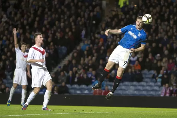 Rangers Jon Daly Scores Brace: 3-0 Domination Over Airdrieonians in Scottish Cup Round 3 at Ibrox Stadium