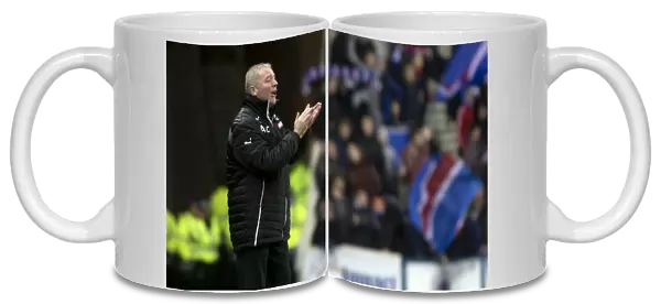 Rangers 3-0 Triumph Over Airdrieonians: Ally McCoist Celebrates with His Team at Ibrox Stadium
