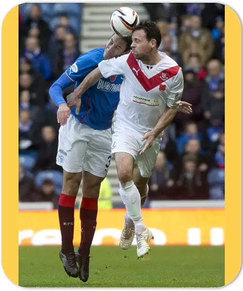 Clash at Ibrox: Mohsni vs Lister in Rangers vs Airdrieonians (Scottish League One)