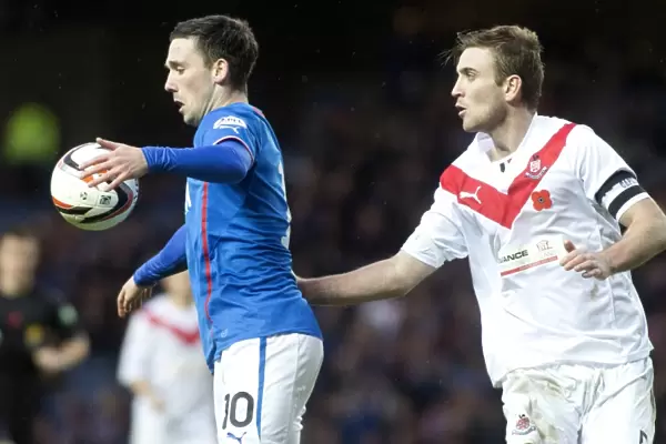 Rangers vs Airdrieonians: Clash at Ibrox Stadium - SPFL League 1 - Starring Nicky Clark and Darren McCormack: A Battle Between Football Legends