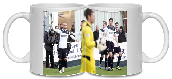 Rangers: Nicky Law's Euphoric Moment as He Scores the Winning Goal in the Scottish Cup Fourth Round at Falkirk Stadium