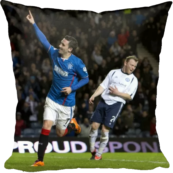 Rangers Nicky Clark's Hat-trick Glory: Scottish League One - Rangers vs Forfar Athletic at Ibrox Stadium