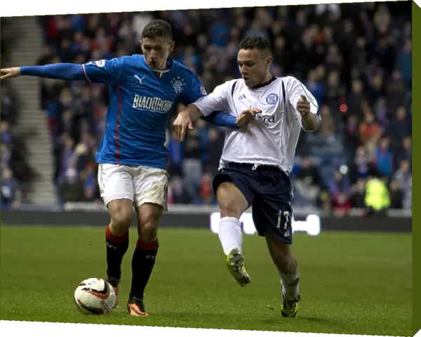 Rangers vs Forfar Athletic: A Clash of Legends - Fraser Aird vs James Dale at Ibrox Stadium (Scottish League One, 2023)