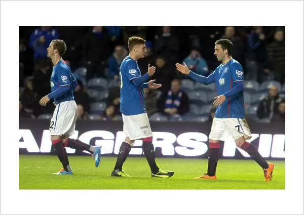 Rangers Nicky Clark Scores a Hat-trick Plus: Scottish League One - Rangers vs Forfar Athletic at Ibrox Stadium