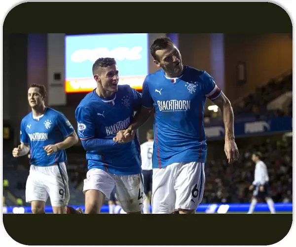 Rangers: McCulloch and Aird's Unforgettable Goal Celebration in Scottish League One