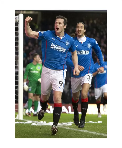 Rangers Football Club: Jon Daly's Thrilling Goal and Emotional Celebration at the 2003 Scottish Cup Final, Ibrox Stadium (Scottish Cup Victory)