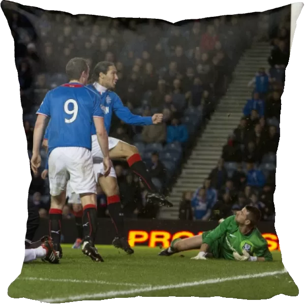 Rangers Football Club: Bilel Mohsni's Decisive Goal - Scottish Cup Victory over Ayr United at Ibrox Stadium (2003)