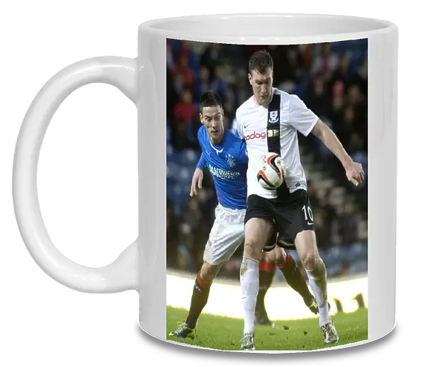 Rangers vs Ayr United: Clash at Ibrox Stadium - Ian Black vs Kevin Kyle: A Scottish Cup Battle