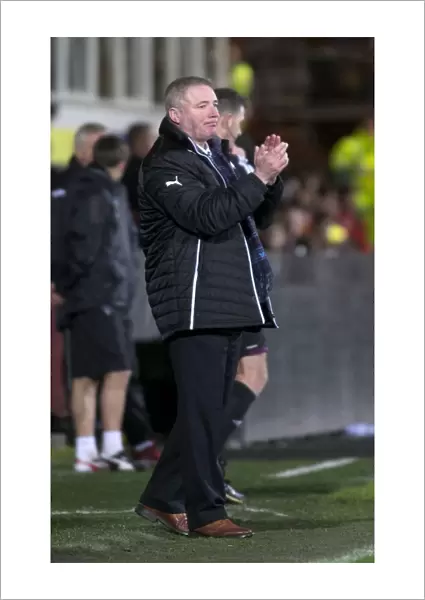Ally McCoist and Rangers Take on Dunfermline Athletic in Scottish League One