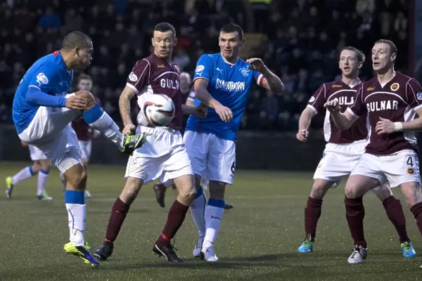 Rangers Arnold Peralta Aiming for Glory: Scottish Cup Shot at Stenhousemuir (Champions 2003)