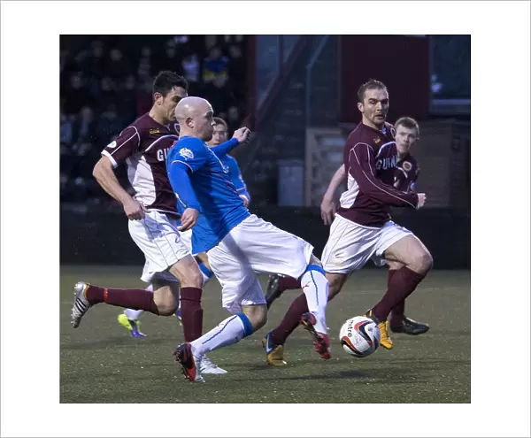 Rangers Nicky Law Scores in Scottish League One: Stenhousemuir vs Rangers at Ochilview Park