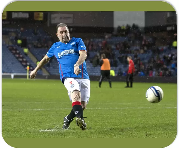 Rangers Football Club: Half Time Penalty Preparation at Ibrox Stadium - Pursuing Penalty Shootout Victory in Scottish League One: Rangers vs Brechin City