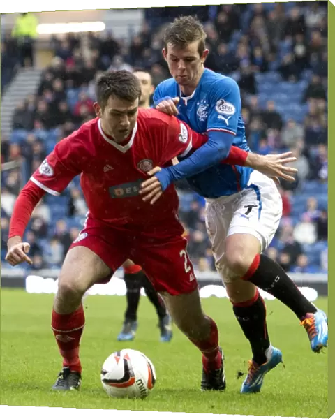 Intense Rivalry: Rangers vs Brechin City - A Fight for Supremacy at Ibrox Stadium, Scottish League One