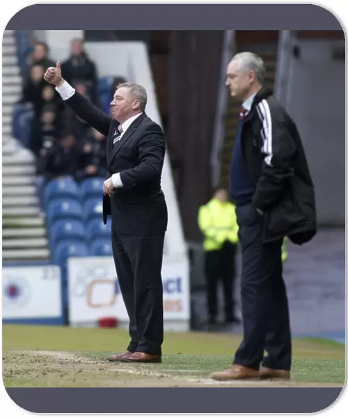 Ally McCoist Fires Up Rangers Players Ahead of Scottish League One Clash against Brechin City: Scottish Cup Winning Spirit Revived at Ibrox Stadium