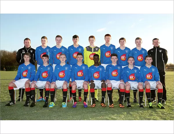 Rangers U15 Team: Scottish Cup Champions of 2003 - Murray Park