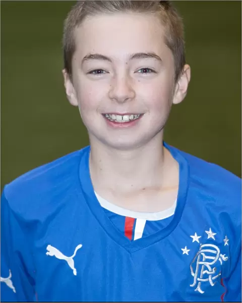 Murray Park: Shining Stars - Rangers U10s and U14s with Scottish Cup Champion Jordan O'Donnell