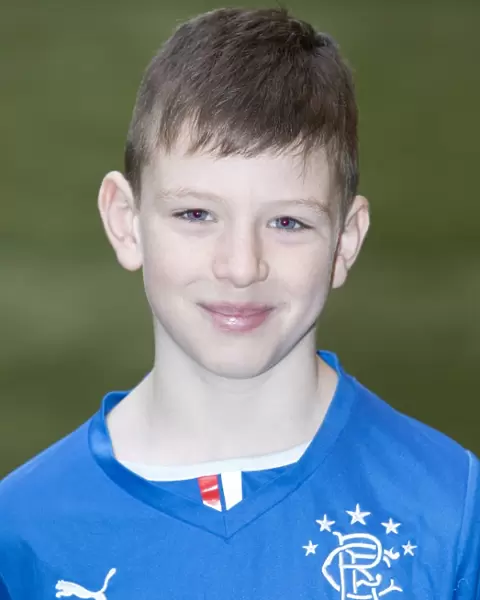 Rangers Football Club: Murray Park - Under 10s and Star Player Jordan O'Donnell of the U14s Team (Scottish Cup Winner 2003)
