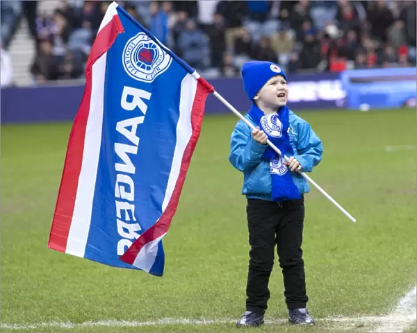 Rangers Football Club: 2003 Scottish Cup Champions - Flag Bearers Celebrate Victory