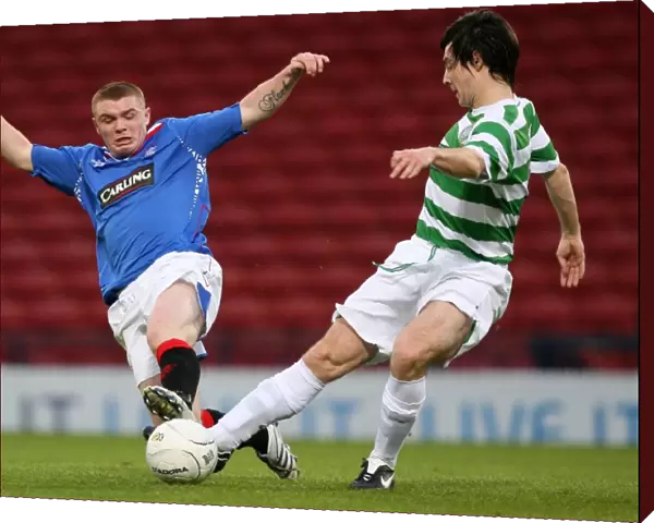 2008 SFA Youth Cup Final: Showdown between John Fleck (Rangers) and Richard Towell (Celtic) at Hampden