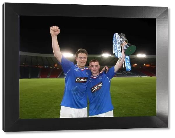 Rangers Football Club: Triumphing Over Celtic in the Youth Cup Final (2008) - A Moment of Victory for Andrew Little and John Fleck