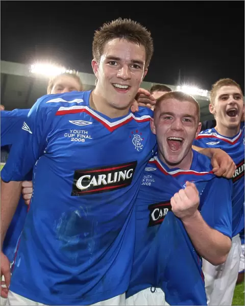 Rangers Youths: Triumphing Over Celtic in the 2008 Youth Cup Final - A Moment of Victory for Andrew Little and John Fleck