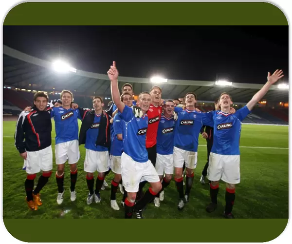 Rangers Youth Team: Champions of the SFA Cup (2008) - Triumphing Over Celtic in the Youth Cup Final