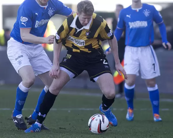 Rangers Jon Daly vs East Fife's David Cowan: Heated Clash in Scottish League One Match
