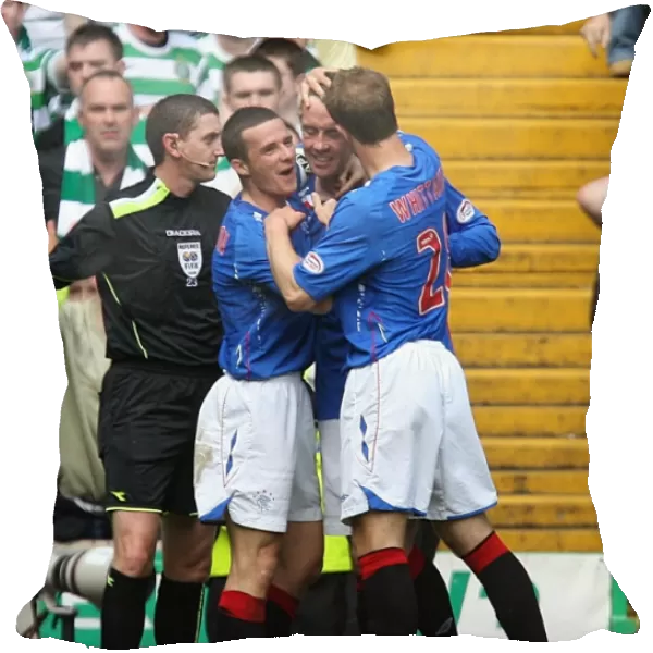 David Weir's Dramatic Goal: Rangers Comeback in Clydesdale Bank Premier League (3-2 vs Celtic)