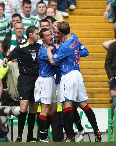 David Weir's Dramatic Goal: Rangers Comeback in Clydesdale Bank Premier League (3-2 vs Celtic)