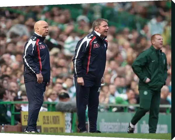 Intense Rivalry: McCoist and Lennon Go Head-to-Head on the Touchline - Celtic vs Rangers (3-2)